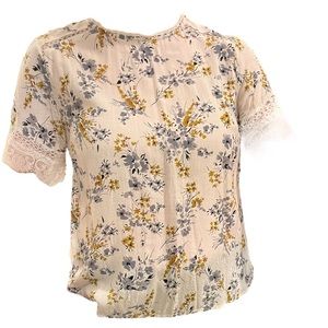 Michael Stars Floral Blouse